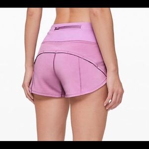 NEW Lululemon Speed Up High Rise Shorts Size 8
